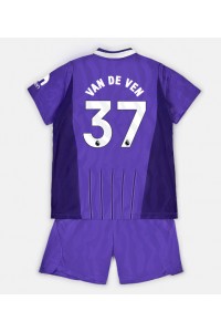 Tottenham Hotspur Micky van de Ven #37 Babyklær Tredje Fotballdrakt til barn 2026-27 Korte ermer (+ Korte bukser)